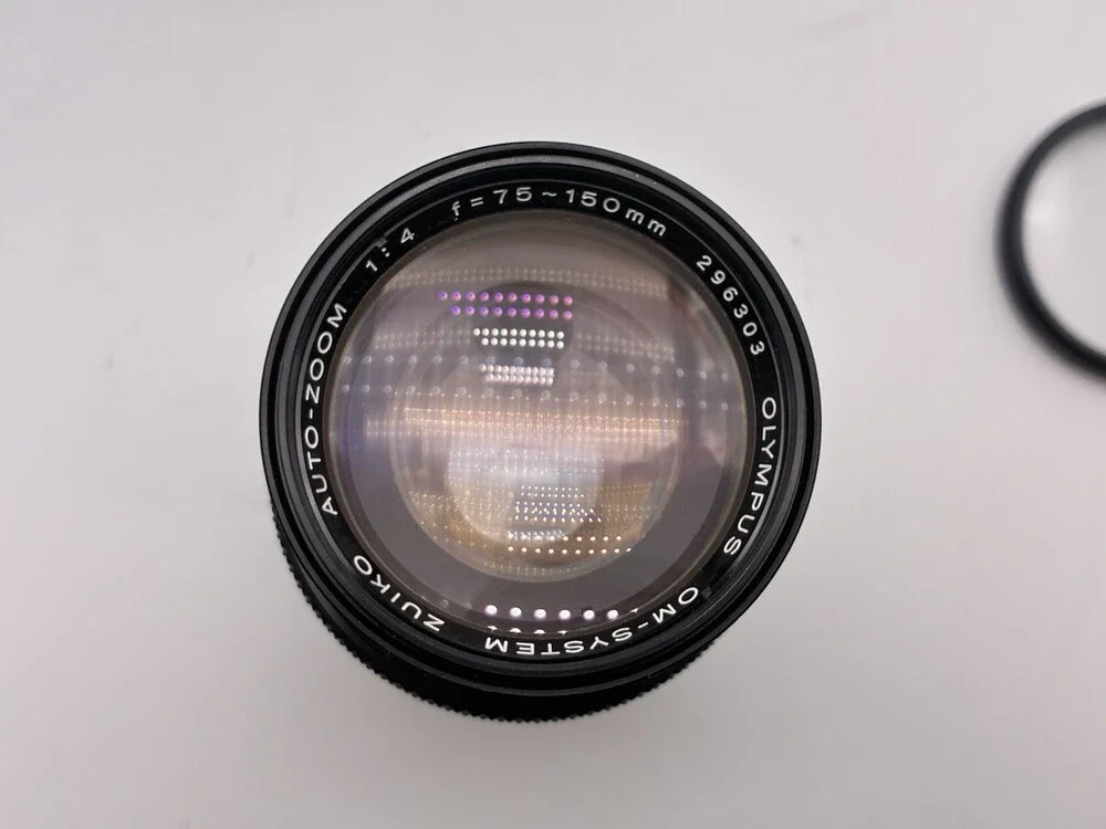 Olympus OM-System Zuiko Auto-Zoom 75-150mm f/4 Lens OM Mount Made in Japan